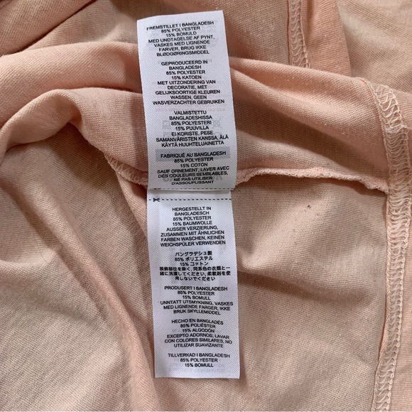 Gymshark Blush Pink Training Long Sleeve Crewneck Top - Full Length - Picture 9 of 14